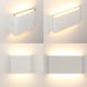 thumbnail image 2 of Lámpara de pared LED simple moderna lámpara de pared impermeable mesita de noche creativa arriba y abajo lámpara de aluminio luminosa, 2 of 4