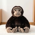 thumbnail image 6 of Simulation Chimpanzee Plush Toy Realistic Gorilla Stuffed Animal Soft Safari Doll Gift Home Decor, 6 of 7