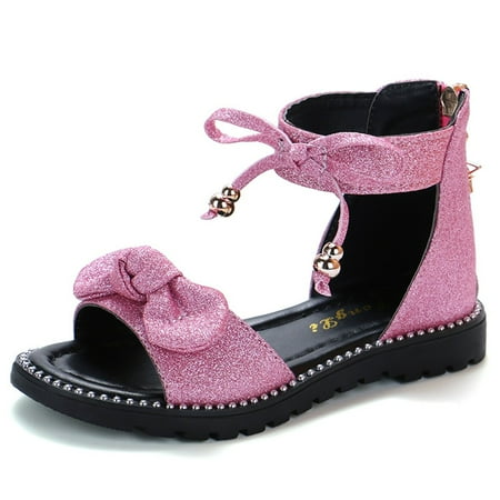 

Children Infant Kids Baby Girls Cute Bowknot Bling Sequins Princess Shoes CHMORA