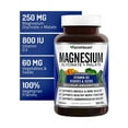 Magnesium Glycinate & Malate Complex w/Vitamin D3, 100 Chelated for