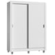 thumbnail image 1 of Ropero Closet Madesa Dallas Plus 2 Puertas Corredizas 4 Cajones con Pies Blanco, 1 of 5