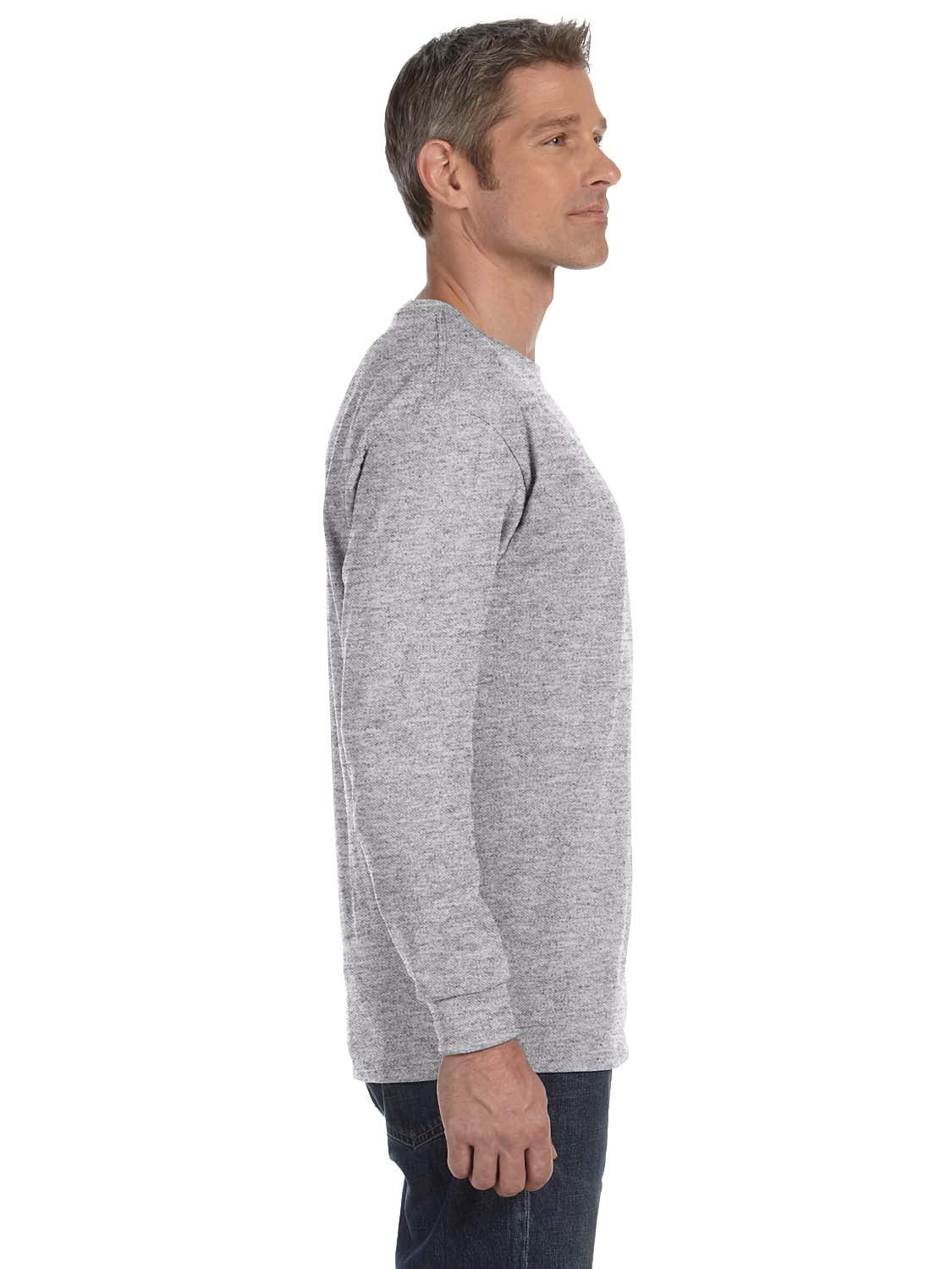 Gildan Men's Heavy Cotton T-Shirt - X-Large, Sport Gray - 100% Cotton Basic Tee