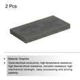 thumbnail image 3 of Graphite Block Ingot Rectangle Graphite Electrode Plate 85x47.5x8mm for Melting Casting, Electrolysis, Pack of 2, 3 of 5
