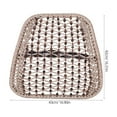 thumbnail image 2 of unbranded Almohada De Soporte Lumbar Para Auto Color Con Tubo De Para Y Estabilidad, 2 of 6