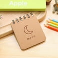 thumbnail image 1 of Weather Series Sofe Cover Portable 9.5x8.5cm Spiral Journey Notebook Wirebound Memo Notepad, 1 of 5