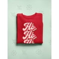 thumbnail image 3 of Ho Ho Ho - Classic Christmas Cheer Men's Sweatshirt, 3 of 4