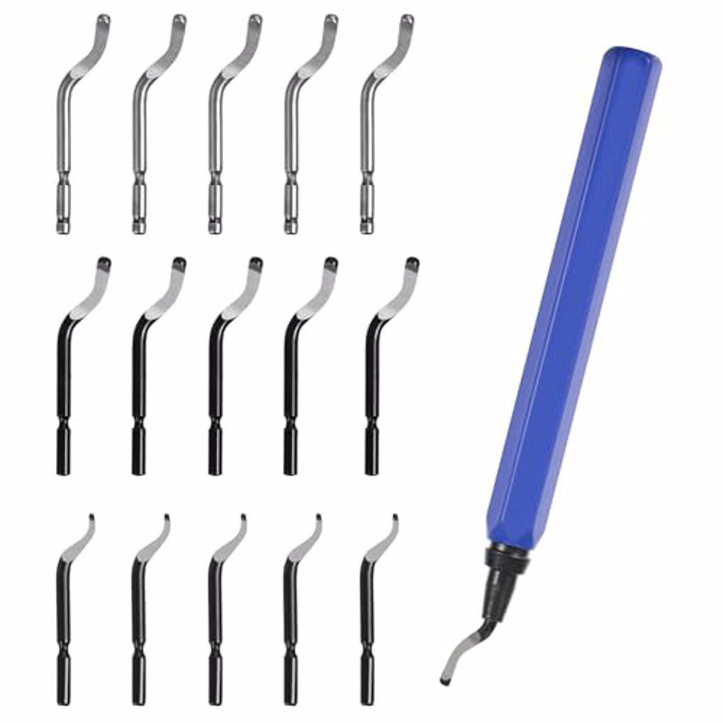 relayinert Hand Deburring Tool Set Easy To Move Smoothly Wide Application Easy To Install Metal Deburring Tool