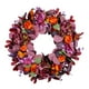 thumbnail image 3 of Corona de otoño para colgar en pared, decoración floral decorativa de 45 cm para puerta de entrada, fiesta al libre, porche, de, 3 of 9