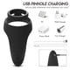 thumbnail image 3 of Anillo vibrador para el pene, masajeador vibrador, anillo impermeable para el pene para el perineo, 3 of 8