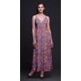 thumbnail image 2 of Bimba Robe Longue Maxi Bohème à Bretelles Sans Manches Imprimée Florale pour Femme - Moyen, 2 of 6
