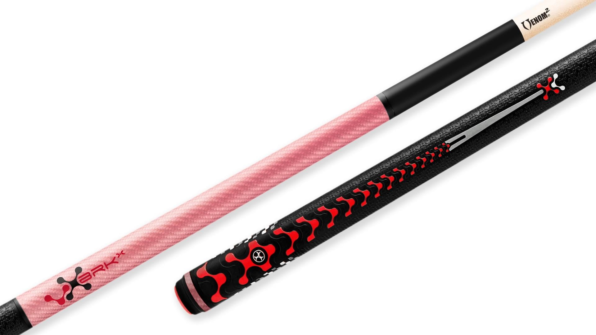 Poison VX5 BRKX Break Jump Cue - Pink / GTX Grip / Mini Radial