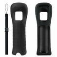 thumbnail image 1 of Protective Silicone Cover Case and Hand Strap Kit Compatible With Nintendo Wii Remote Controller, 1 of 5