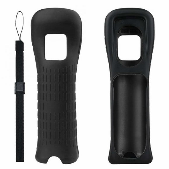 Protective Silicone Cover Case and Hand Strap Kit Compatible With Nintendo Wii Remote Controller