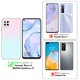 thumbnail image 2 of Cadorabo Case for Huawei P40 LITE / NOVA 7i Cover Screen Protection TPU Silicone Gel Back case Fokus Ring, 2 of 9