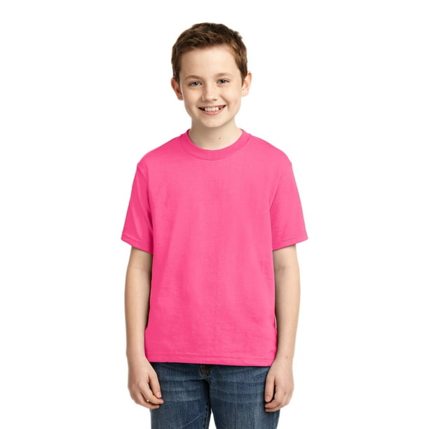 JERZEES® - Playera de algodón/poliéster Dri-Power® 50/50 para jóvenes. 29B Jerzees 29B