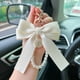 thumbnail image 4 of Xihbxyly Llavero con Cadena de Perlas, Elegante Diseño de Lazo y Cadena, Extensor Versátil para Correa de Bolso, Accesorio Moderno para Bolso, Regalo Elegante para Mujer, Tamaño Compacto, Fácil de Po, 4 of 4