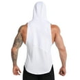 thumbnail image 6 of Fjuchai Men's Tank Top Hoodies Sleeveless Athletic Shirts Sports Vest Athletic Shirt Quick Drying Basketball Undershirt S-3XL, 6 of 8