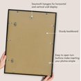 thumbnail image 4 of Americanflat 20x26 Picture Frame with Polished Plexiglass - Streamline Collection - Thin Border Picture Frame for Wall Display - Hanging Hardware Included - Black, 4 of 7
