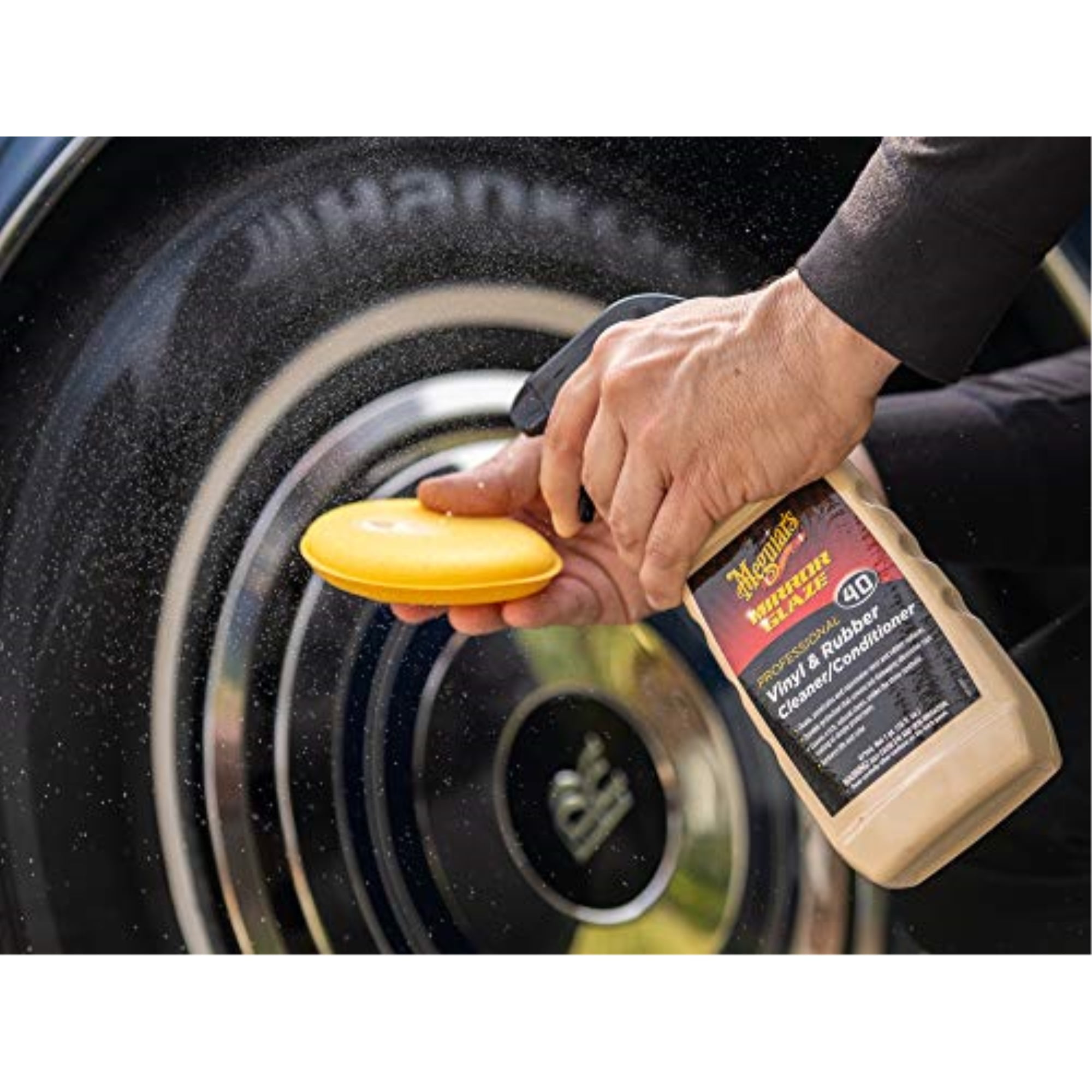 まめぞん Meguiar's M4016 Car Plastic Liquid - Vinyl & Rubber Cleaner