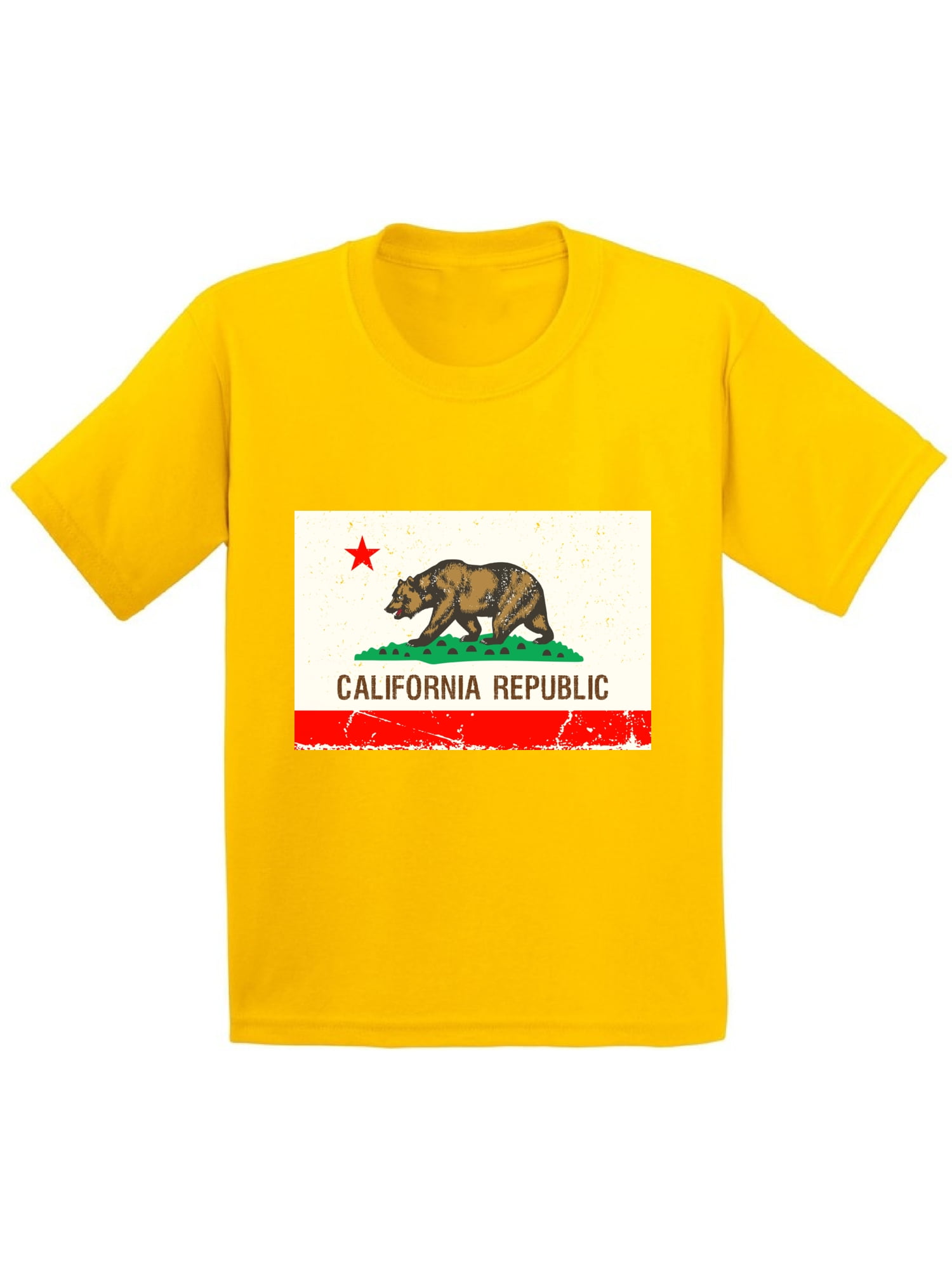California Replublic Muscle Car Kids T-Shirt 