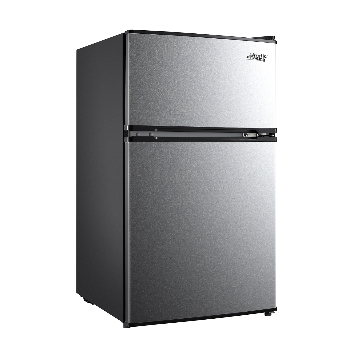 Arctic King 3.2 Cu ft Two Door Mini Fridge with Freezer, Stainless Steel, E-Star, ARM32D5ASL - image 3 of 21
