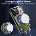 thumbnail image 2 of Ancove for iPhone 15 Plus Armor Case,Magnetic Ring Holder Stand [Compatible with Mag Safe] Military Grade Heavy-Duty Shockproof Protective Phone Case Cover for iPhone 15 Plus,Armygreen, 2 of 7