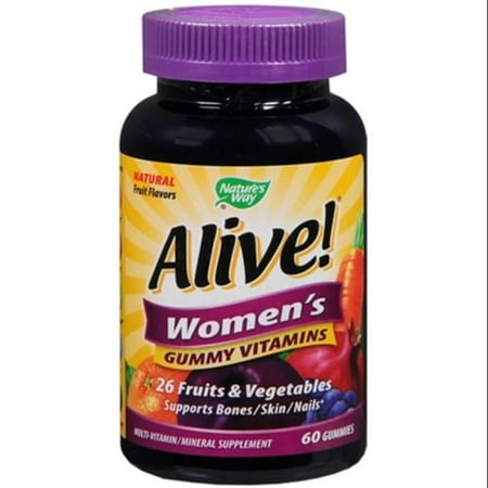 Nature's Way Vivant! Femmes multivitamines à croquer Gummies 60 EA (multiple de 2)