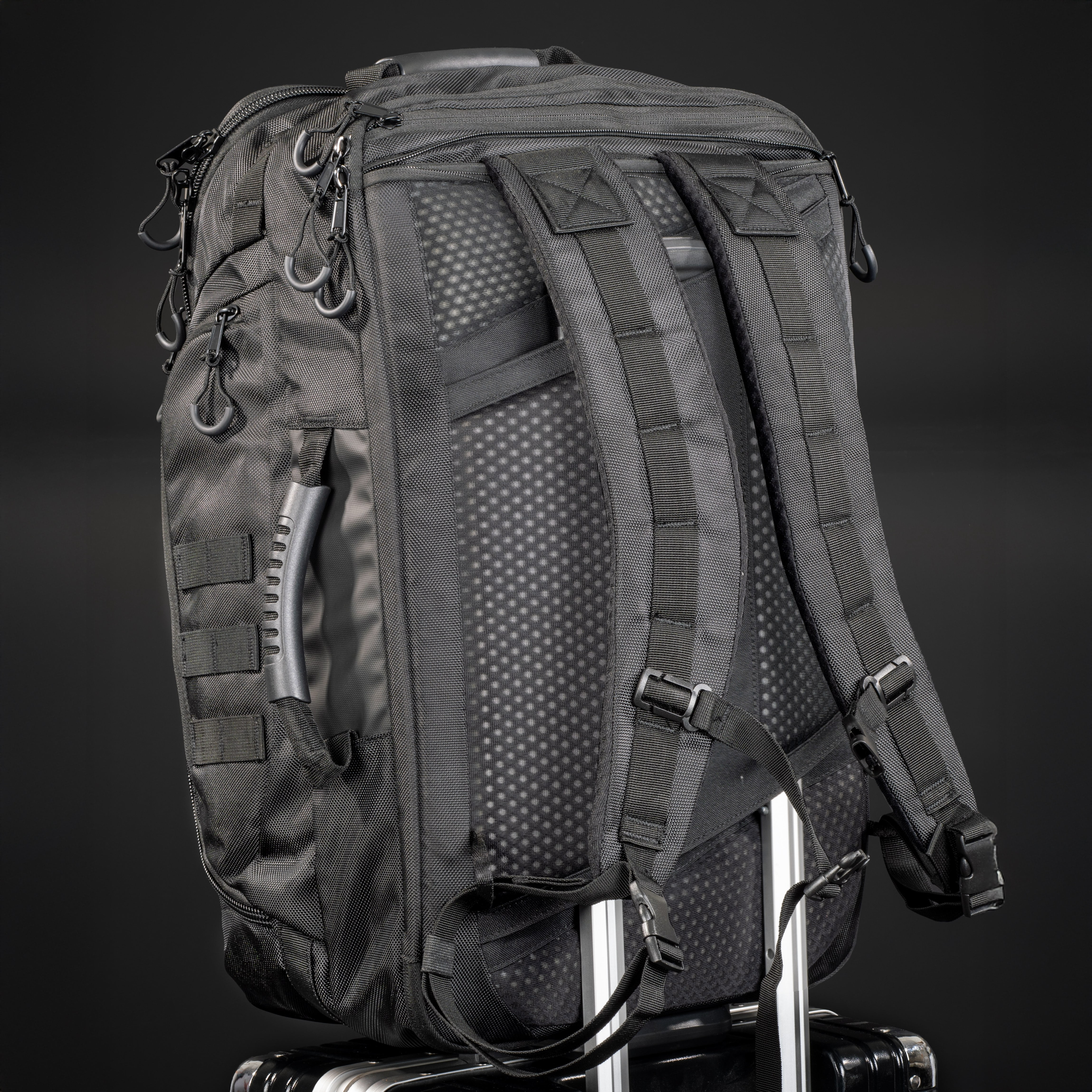 Silent Valor CARGO Tactical Backpack - 1.7 CU FT 3-Day Pack - Inner and Outer MOLLE System - RF & NFC Shielded Pockets - Waterproof - Duffle Convertible