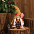 thumbnail image 5 of Xihbxyly Venta de Liquidación de Almacén Decoración Navideña Muñeco Gnomo de Hombre de Jengibre Decoración Navideña Muñeco Gnome Duende Sin Rostro Decoración de Escritorio Accesorios, 5 of 5