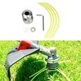 thumbnail image 1 of Grass Trimmer Head with 4 Mower Rope Grass Cutter Accessories for Home Garden Farm Convenient to Change Replaces Replacement Parts Compact, 1 of 10