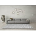 thumbnail image 3 of Ahgly Company Indoor Square Abstract Gray Modern Area Rugs, 6' Square, 3 of 4