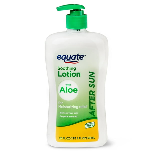 Equate Soothing After Sun Lotion with Aloe, 20 fl oz