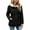 Black, variant on Women's Fleece Lined Parka Jacket Drawstring Waist Hooded Long Sleeve Button Zip Up Winter Thick Coat with Pockets Casual Warm Outerwear Khaki
