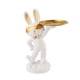 thumbnail image 3 of Figura de conejo china creativa, organizador de almacenamiento para esculturas y artículos diversos de arte y artesanía. Blanco, 3 of 9