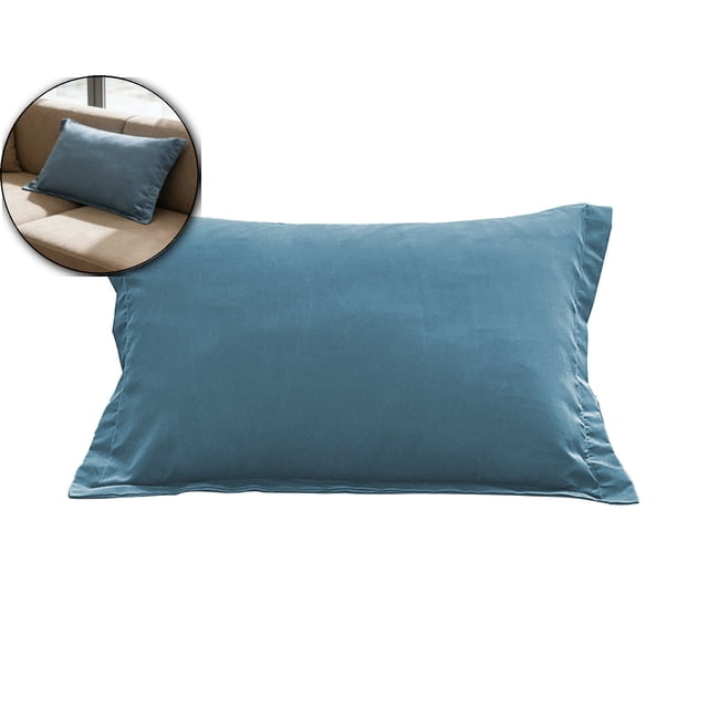 Standard Pillow Cover Soft Microfiber Pillow Cover with Envelope Closure, Fade, Wrinkle and Shrink Resistant Bed Pillow Case, 29.13x18.89 Inches