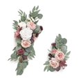 thumbnail image 2 of Artificial Flower Swag Set of 2 for Wedding Welcome Sign Floral Decoration, 2 of 10