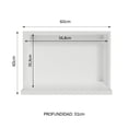 thumbnail image 3 of Alacena Organizadora Madesa para Horno Blanco, 3 of 4