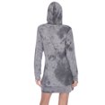 thumbnail image 4 of White Mark Women's Hoodie Sweatshirt Dress, 4 of 6