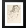 thumbnail image 2 of Pekka Halonen 11x14 Black Modern Framed Museum Art Print Titled - Arttu Reading (1909), 2 of 5