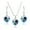 Ocean Blue, variant on Fashion Heart of The Ocean Austrian Crystal Necklace and Earrings (Set)