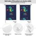 thumbnail image 2 of Wukai Dinosau Space Explorer Garden Flags Double Sided Welcome Garden Yard House Flags Outside Outdoor House (Only Flag), 2 of 8