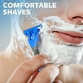 thumbnail image 3 of HLONK 10pcs Leriton 3-Blade Disposable Razors for Men - Sensitive Light Beige Shave  Durable Plastic  Comfort Grip & Precise Edges  Bulk Value Pack for Smooth Shaving  Ergonomic Razor Des, 3 of 5