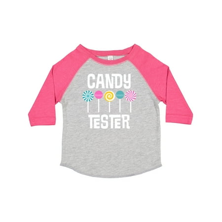 

Inktastic Candy Tester Cute Sweets Gift Toddler Boy or Toddler Girl T-Shirt