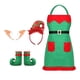 thumbnail image 2 of Delantal navideño Yuyangstore Disfraz de elfo, 2 of 8
