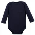 thumbnail image 2 of Touched by Nature Baby Boy Organic Cotton Long-Sleeve Bodysuits 5pk, Constellation, 0-3 Months, 2 of 6