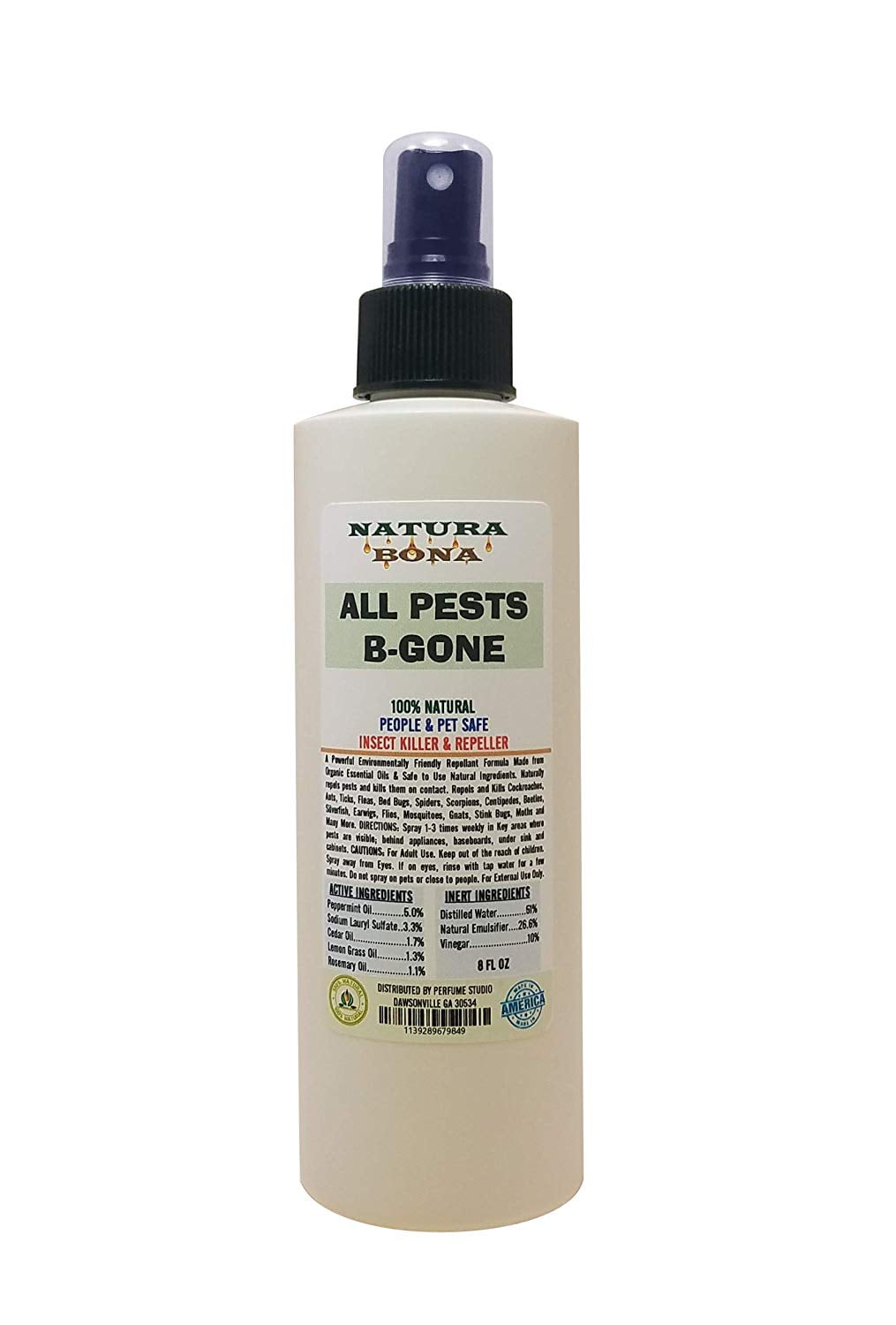 Natura Bona All Pest BGone Bug & Critter Insect Killer Repellent ( 8
