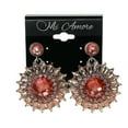 thumbnail image 2 of Colorful  Flower Drop-Dangle-Earrings #LQE2056, 2 of 2
