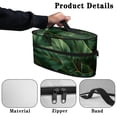 thumbnail image 5 of HELLHERO Leaves Pattern Steam Irons Storage Bag Polyester with Handle and Zipper Compatible with Most Iron Traveling, Case Only, 5 of 6