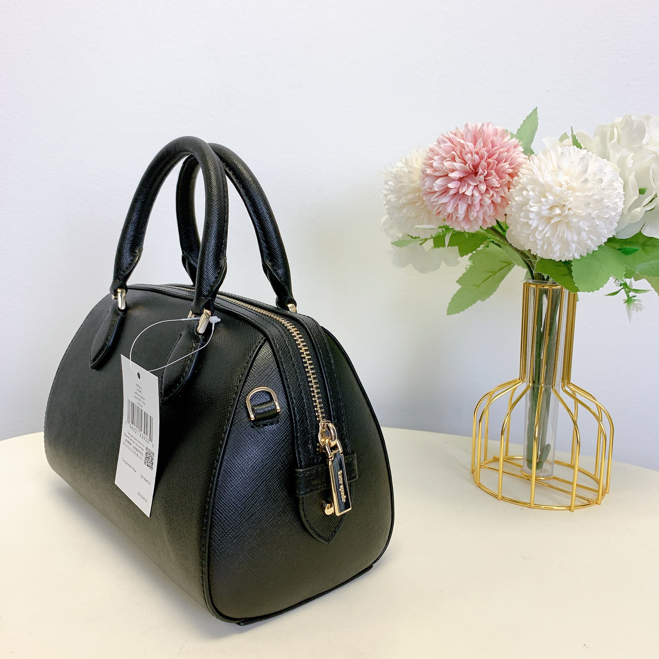 Kate Spade KF493 Madison Saffiano Leather Duffle Crossbody