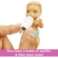 thumbnail image 3 of Barbie Skipper Babysitters Playset with Skipper Doll, Baby Doll with Sleepy Eyes, Crib & Accessories, 3 of 7
